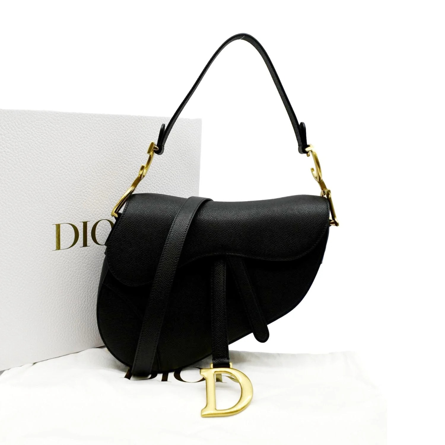 Christian Dior Saddle Grained Satchel 3