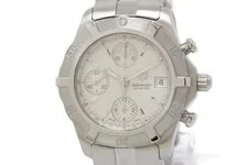 Tag Heuer — TAG Heuer 2000 Chronograph CN2110 SS Silver Dial From Japan — Watch — resale