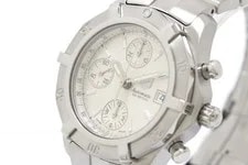TAG Heuer 2000 Chronograph CN2110 SS Silver Dial From Japan 2