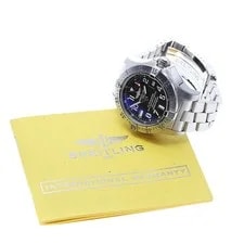Breitling — Breitling Avenger Seawolf A17330 Automatic 44mm Papers Black — Watch — resale
