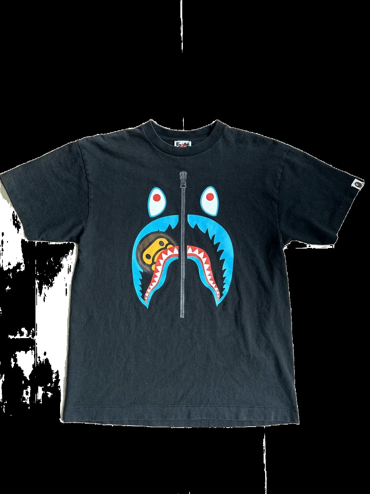 BAPE — Bape Baby Milo Shark Face Tee — streetwear — resale
