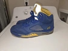 Air Jordan 5 Retro JSP Laney Varsity CD2720-400 4