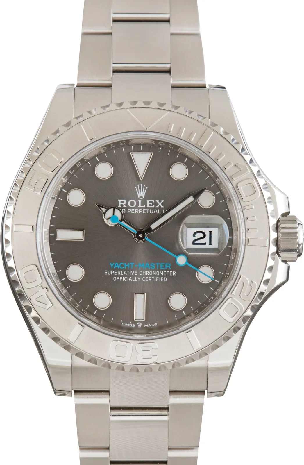 Rolex — Rolex Yacht-Master 40 Slate Chromalight Dial Ref 126622 — Watch — resale