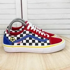 VANS — Brighton Zeuner X Vans Old Skool Pro Checkerboard 6 — Sneaker — resale