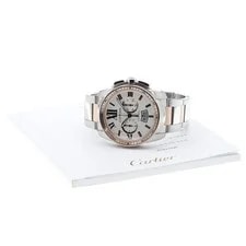 Cartier — Cartier Calibre DE W7100042 43mm SS Silver #C1778 — Watch — resale