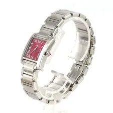 Cartier Tank Francaise SM 2006 Xmas LTD W51030Q3 SS Quartz From Japan 2