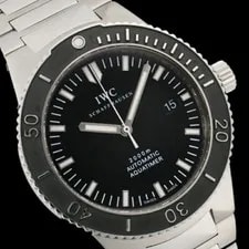 IWC Diver's Aquatimer 2000 Automatic IW353602 Black Silver 3