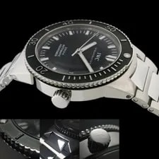 IWC Diver's Aquatimer 2000 Automatic IW353602 Black Silver 4