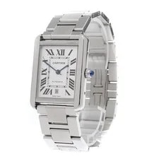 Cartier — Cartier Tank Solo XL W5200028 31mm SS Silver #C4378 — Watch — resale