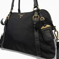 Prada — Prada 2Way Mini Boston Strap — Handbag — resale