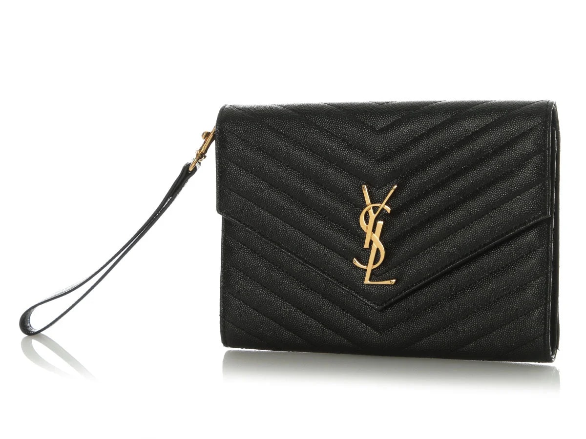 Saint Laurent Grain de Poudre Cassandre Flap 2