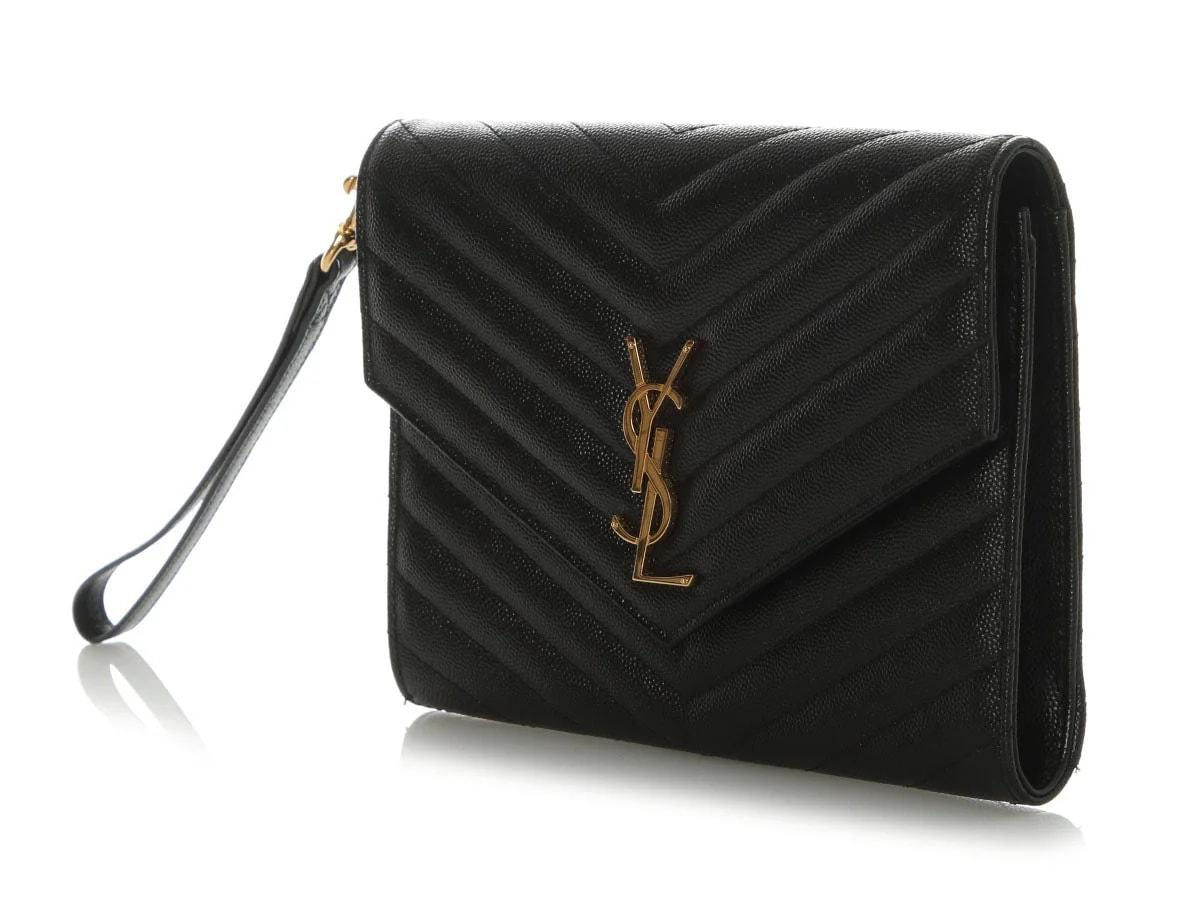 Saint Laurent Grain de Poudre Cassandre Flap 3