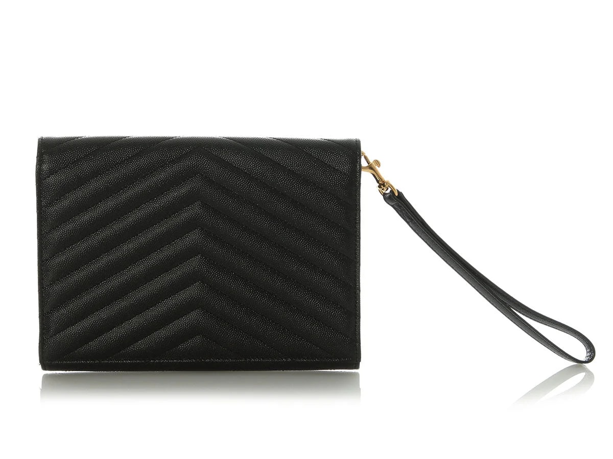 Saint Laurent Grain de Poudre Cassandre Flap 4