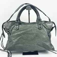 Auth Balenciaga the City 115748 2way Dust 3
