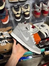 Size 8.5 Preowned Nike SB Dunk High Pee Wee Herman 2