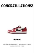 8.5US Air Jordan 1 Retro Low OG 4