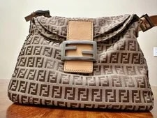 Fendi Double Flap Mamma Baguette With Hardware 3
