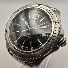 Tag Heuer — TAG Heuer Link WT1110-0 Steel Swiss Quartz With Date & Box/papers. — Watch — resale