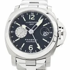 Panerai — Panerai Luminor GMT J Model 2007 PAM00161 Stainless Steel Titanium 44mm #CSW145 — Watch — resale