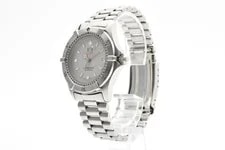 [Exc+5] TAG Heuer Professional 2000 WE1211-R Silver Dial Quartz 2