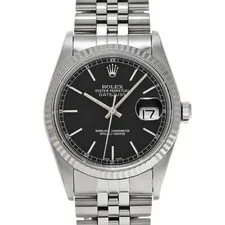 Rolex — Rolex Datejust 16233G Black/diamond 716204 — Watch — resale