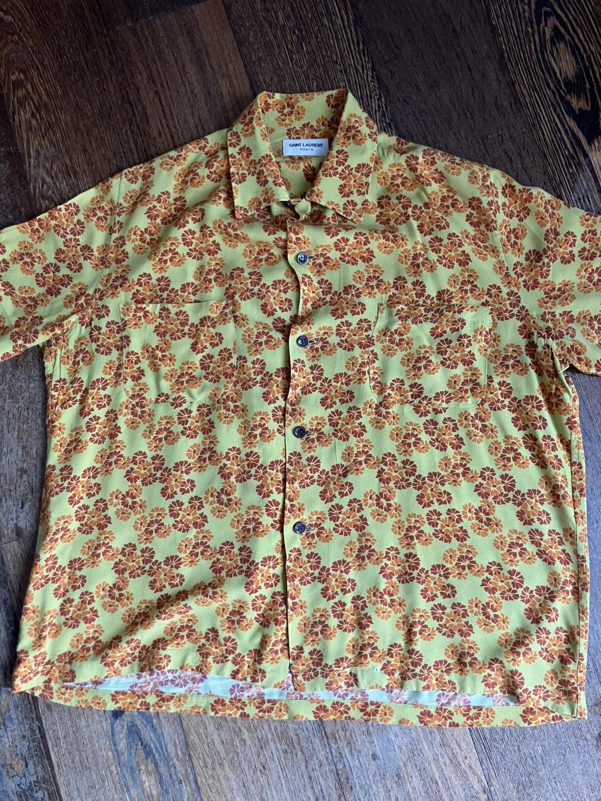 Saint Laurent Paris — Saint Laurent Paris Viscose Shirt — streetwear — resale
