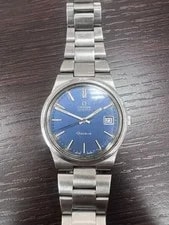Omega — Omega Movement Geneva Blue Automatic — Watch — resale