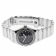 Omega Constellation Mini Diamond Bezel Quartz From Japan 2