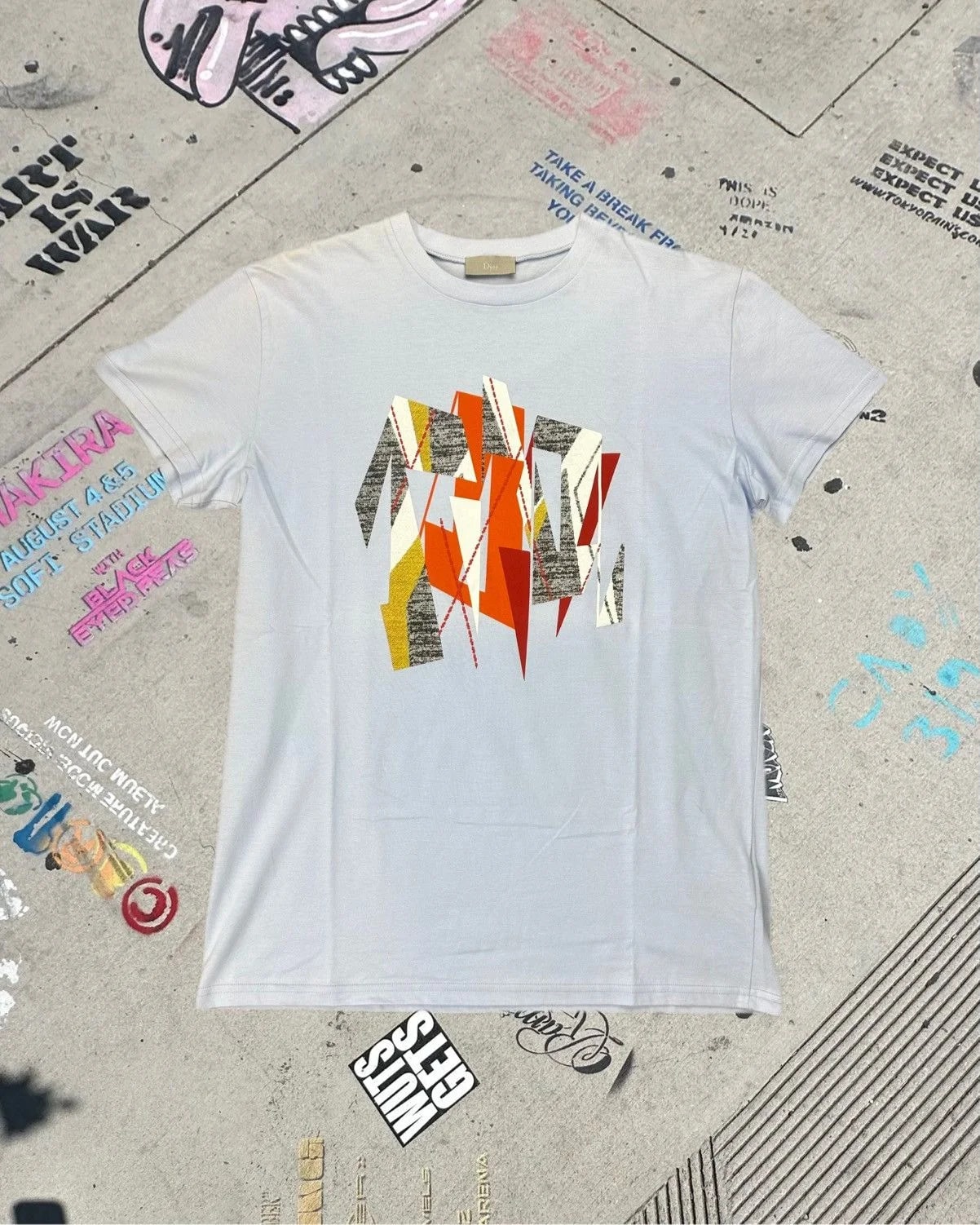 Dior — Homme “Hero” Geometric Pattern Tee By KVA — streetwear — resale