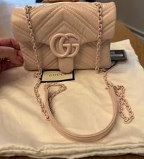 Authentic Gucci Mini Marmont - Excellent With COA 3