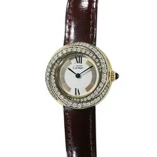 Cartier — Cartier Must Trinity Aftermarket Diamond Bezel W1010744 TO283838 — Watch — resale