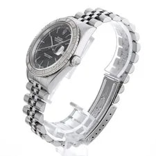 Rolex Datejust 116234 Black Roman 5 Row Jubilee Bracelet Random Number Secon... 2