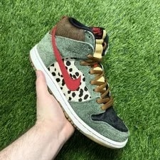 Nike SB Dunk High Dog Walker 4/20 - US Size 10.5 - BQ6827-300 4