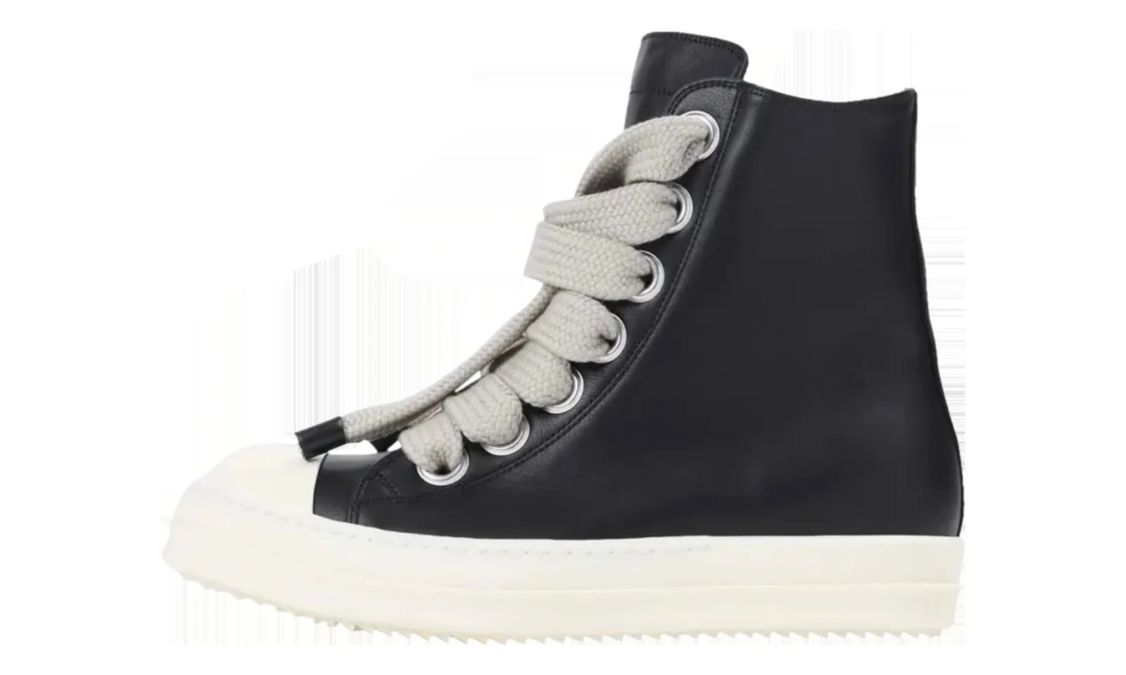 Rick Owens — Concordians Jumbo Laced High Top " Milk" RU02E1892 LCOW2 911 — Sneaker — resale