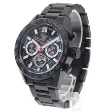 TAG Heuer Carrera Caliber 02 CBG2090.BH0661 43mm Ceramic/SS Skeleton #C039 2