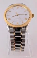 Omega — 1992 Omega 35mm Speedmaster Classic 3300.20 Stainless Steel Yellow Gold — Watch — resale