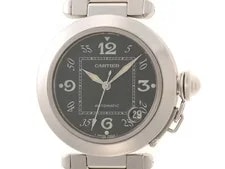 Cartier — Cartier Pasha C W31043M7 Stainless Steel 35mm #DW2044 — Watch — resale
