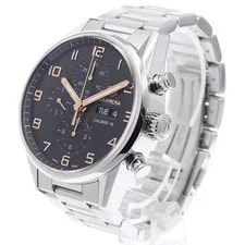 Tag Heuer — TAG Heuer Carrera Calibre 16 CV2A1AB 43mm SS Black #C6838 — Watch — resale
