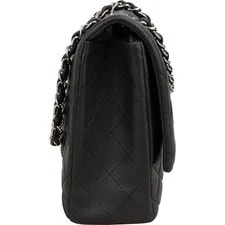 Chanel Quilted Palladium Single Flap Crossbody Coco CC 3