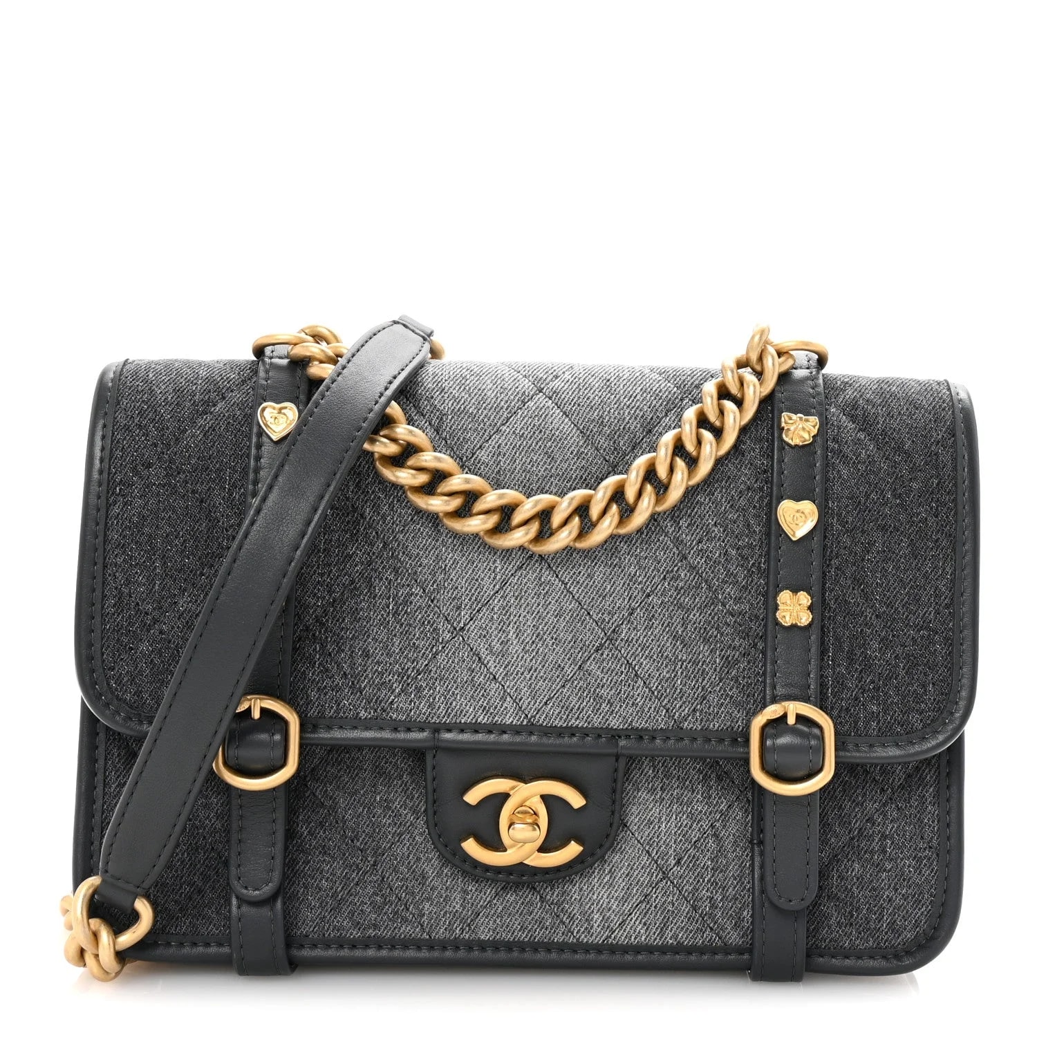 Chanel — Washed Messenger Flap — Handbag — resale