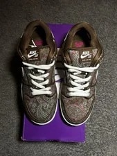 Nike SB Dunk Low Paisley Size 7.5 DH7534-200 Original Box 3