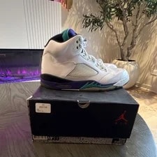 Air Jordan 5 Retro “Grape” / / Lace Up Basketball 4