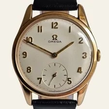 Omega 9K Solid Gold Cal. 269 34mm 1964 Hand Winding 2