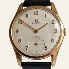Omega 9K Solid Gold Cal. 269 34mm 1964 Hand Winding 3