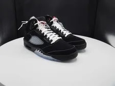 HF3975-001 Nike Air Jordan 5 Black Metallic Men’s Size Sneaker Running Shoes 3