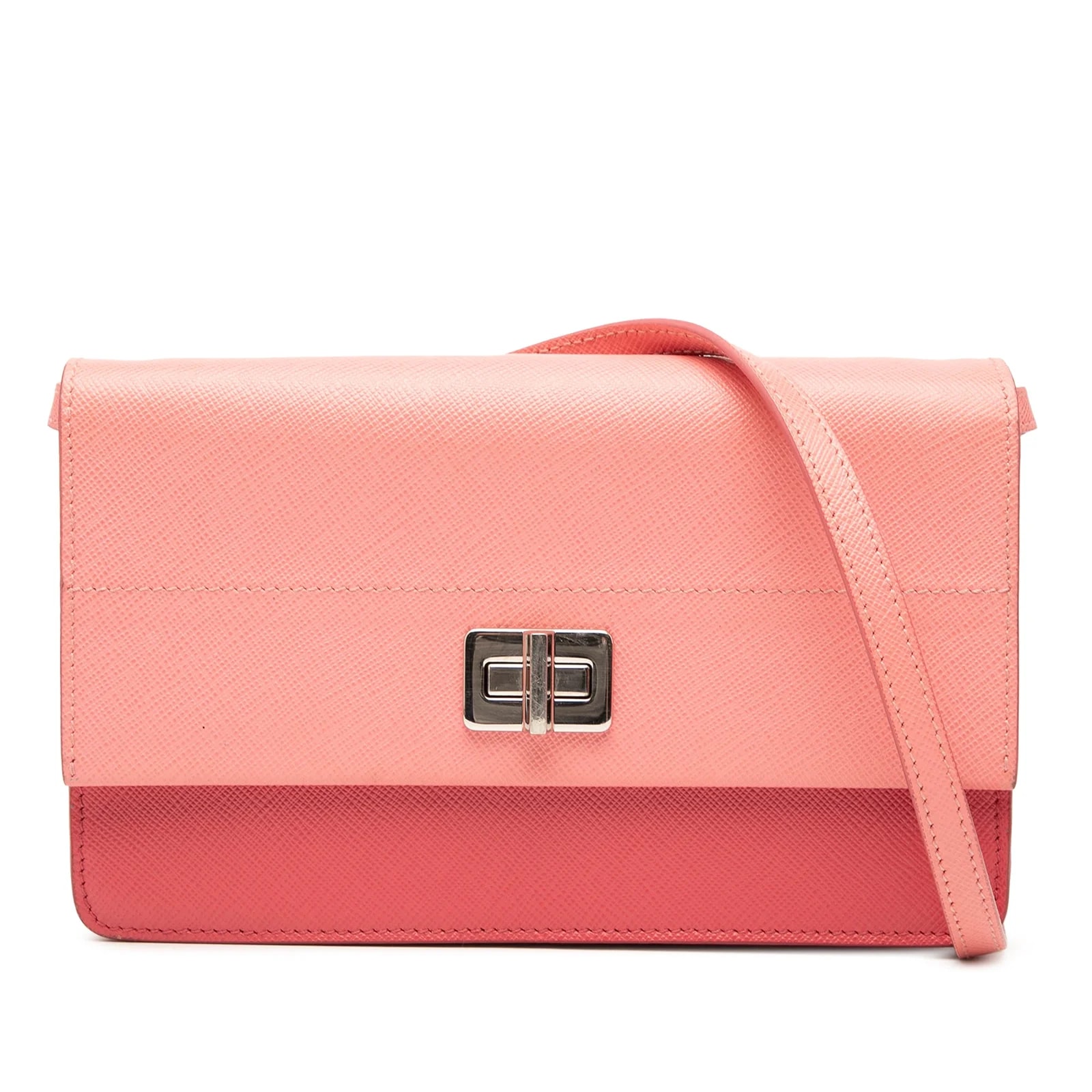 Prada — Turn Lock Wallet on Strap — Handbag — resale