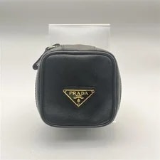 Prada — Prada Small Item Holder Wallet Triangle Logo From Japan — Handbag — resale