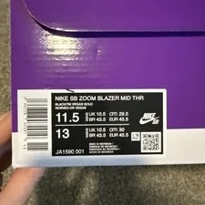 Nike SB X Thrasher Blazer Zoom Mid 45th Magazine Anniversary 4