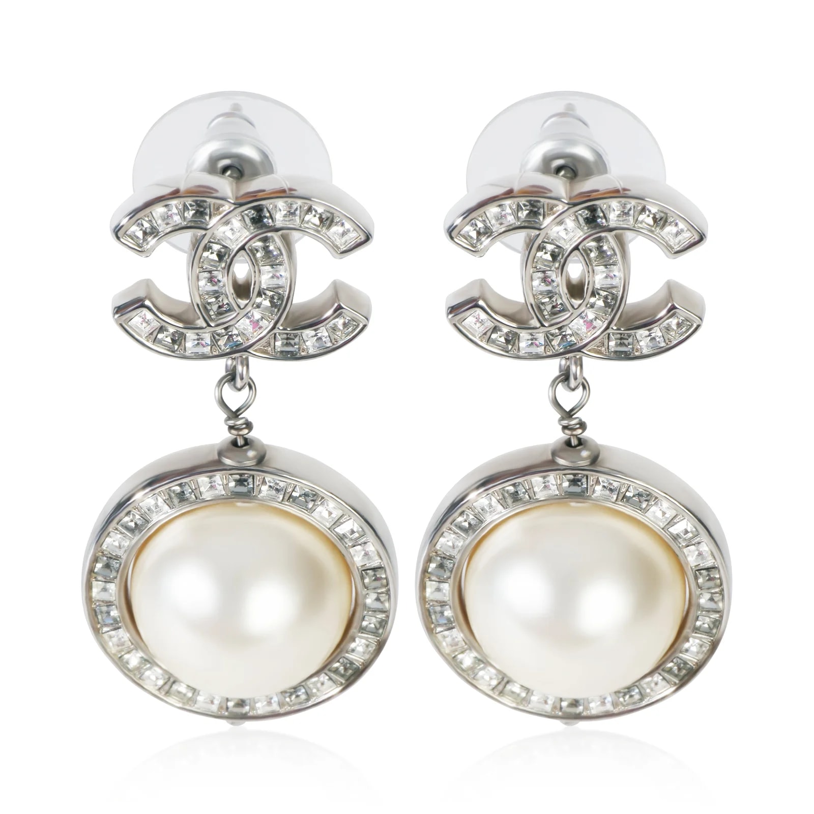 Chanel — Chanel 2018 Faux & Strass Cc — Jewelry — resale