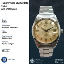 1963 Gents Tudor Prince Oysterdate (T048) 2